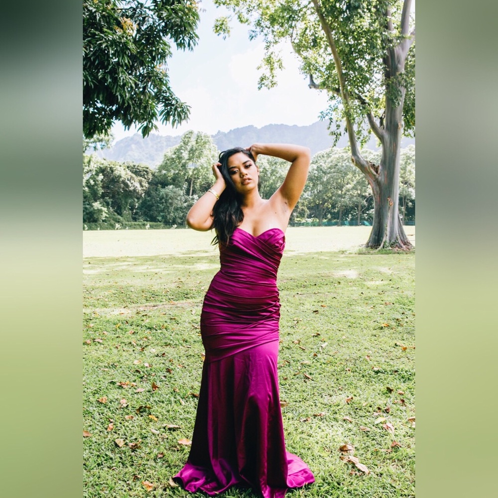 David’s Bridal mermaid dress